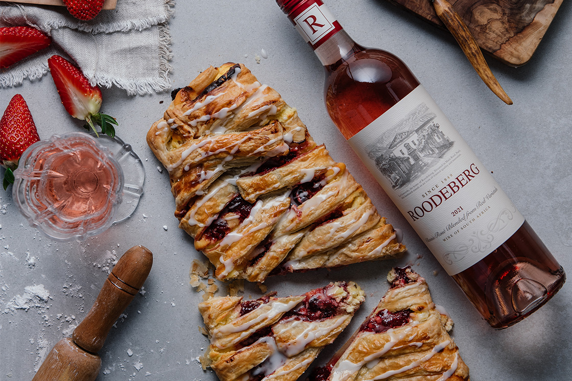 Strawberry Cream Cheese Danish